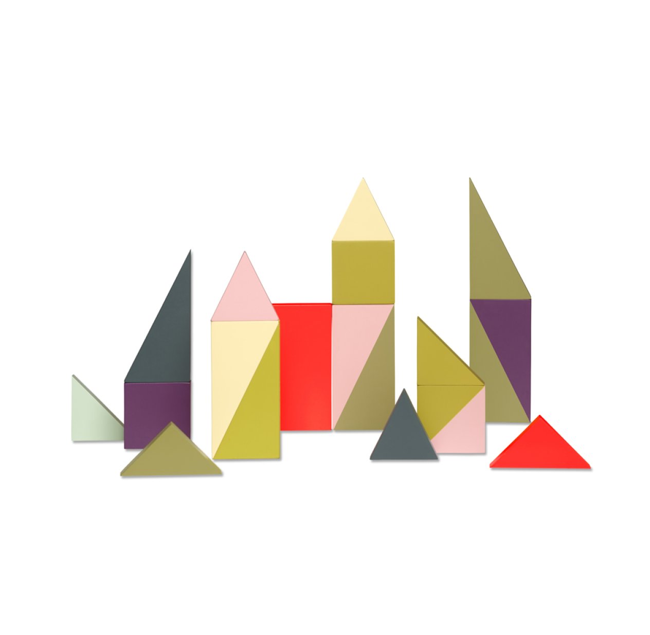 Jeu de construction Wooden Wonderland - Rose